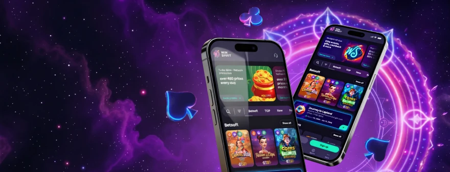 Winspirit casino app banner 2